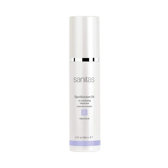 Skin Care Sanitas GlycoSolution 5%, Active, Exfoliating Treatment, 3.4 Oz - Picture 2 of 2